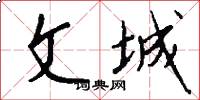 文城怎么寫好看