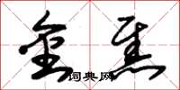 朱錫榮金焦草書怎么寫