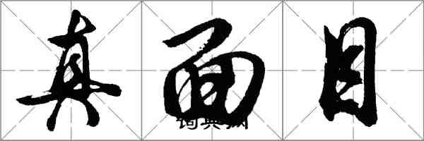 胡問遂真面目行書怎么寫