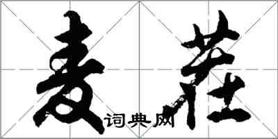 胡問遂麥茬行書怎么寫