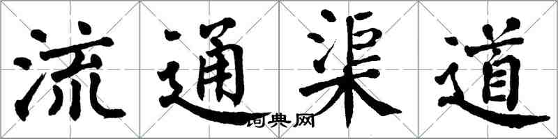 翁闓運流通渠道楷書怎么寫