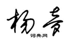 朱錫榮楊夢草書個性簽名怎么寫