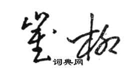 駱恆光崔柳草書個性簽名怎么寫