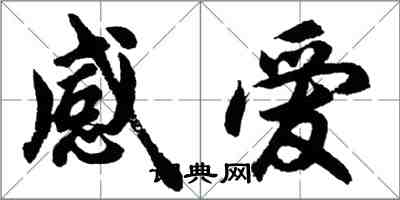 胡問遂感愛行書怎么寫