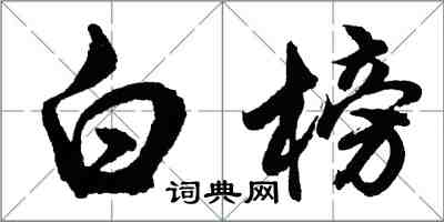 胡問遂白榜行書怎么寫