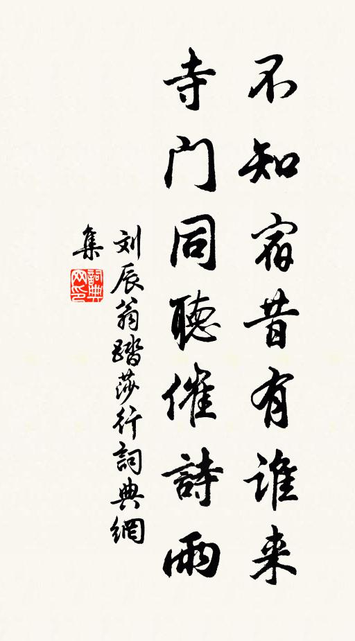 恭惟百鏈心，用世亦云頗 詩詞名句