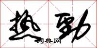 朱錫榮熱勁草書怎么寫