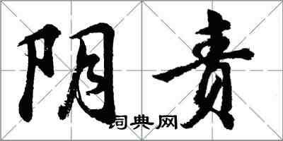 胡問遂陰責行書怎么寫