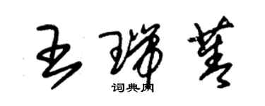 朱錫榮王瑞菁草書個性簽名怎么寫