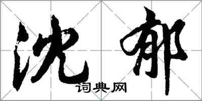 胡問遂沈鬱行書怎么寫