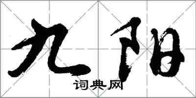 胡問遂九陽行書怎么寫