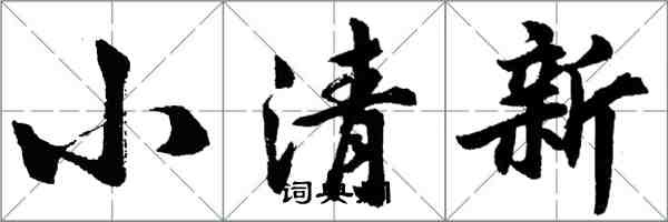 胡問遂小清新行書怎么寫