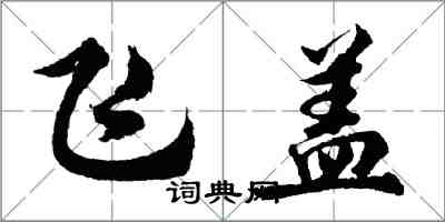 胡問遂飛蓋行書怎么寫