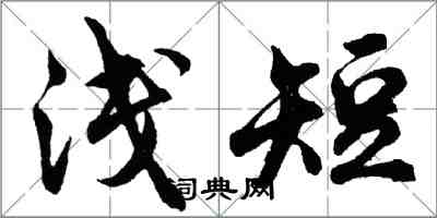 胡問遂淺短行書怎么寫