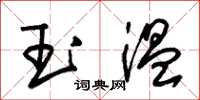 朱錫榮玉溫草書怎么寫