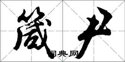 胡問遂箴尹行書怎么寫