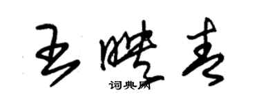 朱錫榮王映青草書個性簽名怎么寫