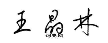 梁錦英王晶林草書個性簽名怎么寫