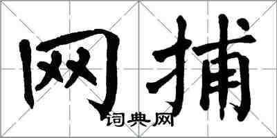 翁闓運網捕楷書怎么寫