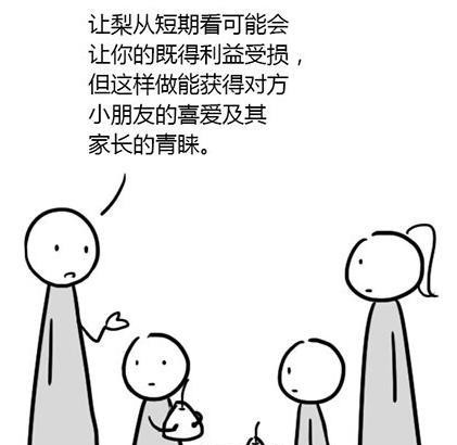 中國式的孔融讓梨 看著好累