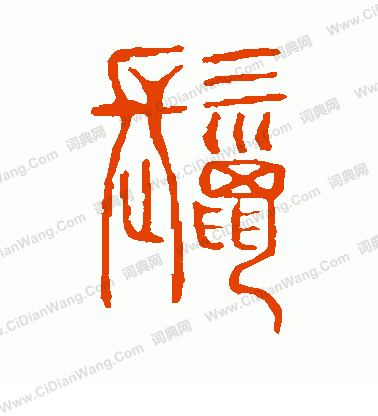 說文解字寫的鬣