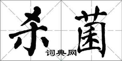 翁闓運殺菌楷書怎么寫