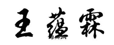 胡問遂王蘊霖行書個性簽名怎么寫