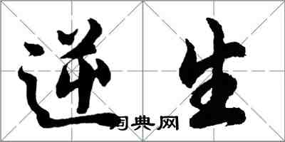 胡問遂逆生行書怎么寫