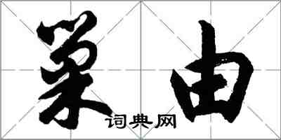 胡問遂巢由行書怎么寫