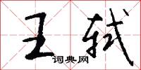 王軾怎么寫好看