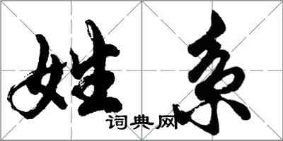 胡問遂姓系行書怎么寫