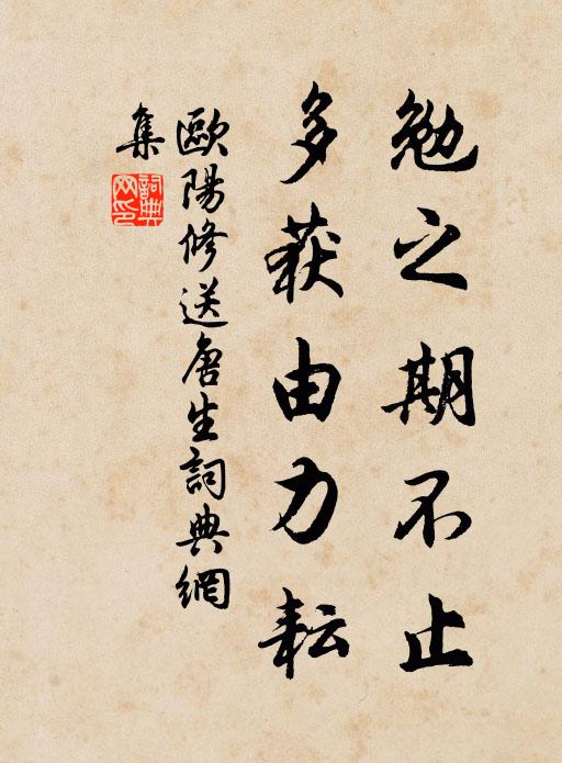 荏苒時光,因慣卻、覓雨尋雲蹤跡 詩詞名句