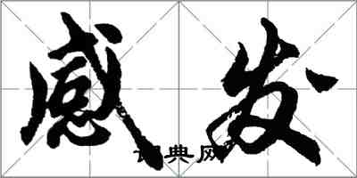 胡問遂感發行書怎么寫