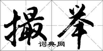 胡問遂撮舉行書怎么寫