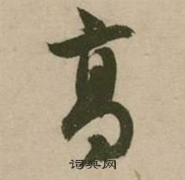 行草詩文卷中張弼的寫法