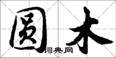 胡問遂圓木行書怎么寫