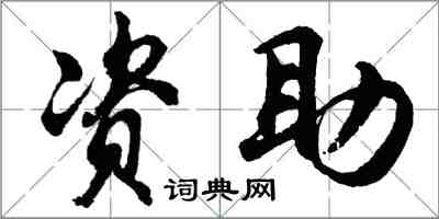 胡問遂資助行書怎么寫