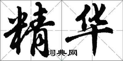 胡問遂精華行書怎么寫