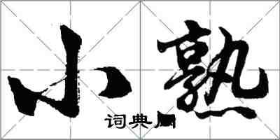 胡問遂小熟行書怎么寫