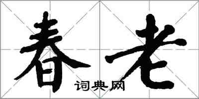 翁闓運春老楷書怎么寫