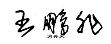 朱錫榮王鵬非草書個性簽名怎么寫