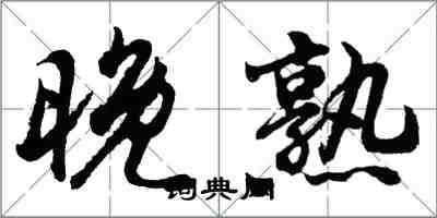 胡問遂晚熟行書怎么寫