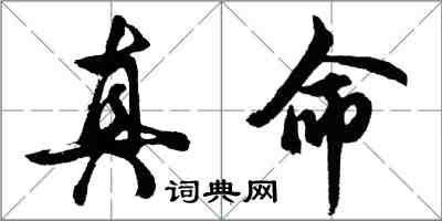 胡問遂真命行書怎么寫