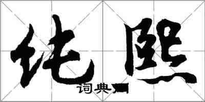 胡問遂純熙行書怎么寫