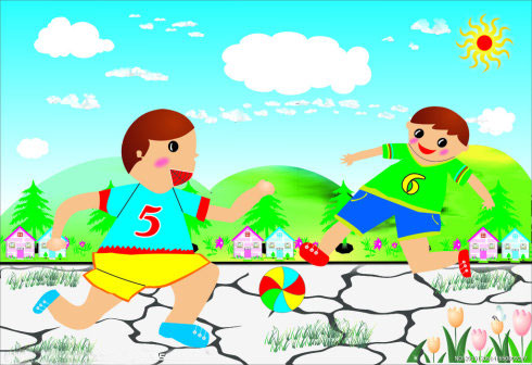 爸爸陪我踢足球_爸爸陪我踢足球作文