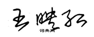 朱錫榮王映紅草書個性簽名怎么寫