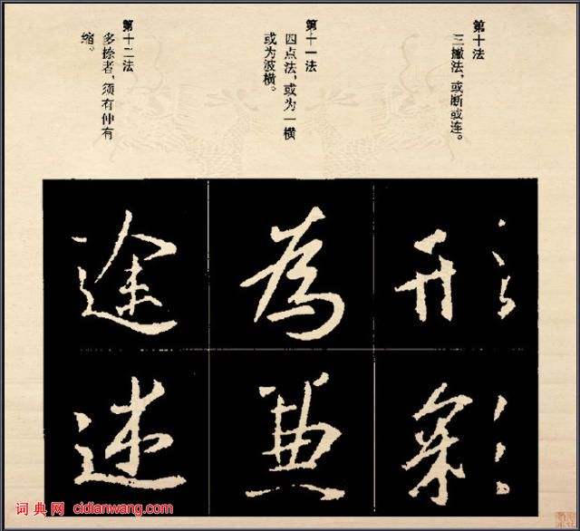 王羲之行書結構92法