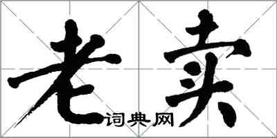 翁闓運老賣楷書怎么寫