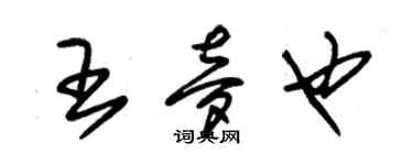 朱錫榮王夢也草書個性簽名怎么寫