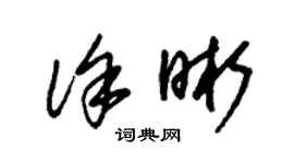 朱錫榮徐晰草書個性簽名怎么寫